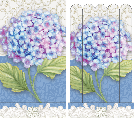 Hydrangea Butterfly Emery board