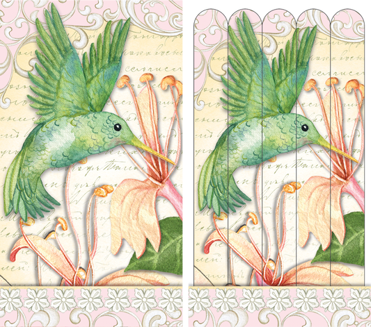 Hummingbirds Butterfly Emery board