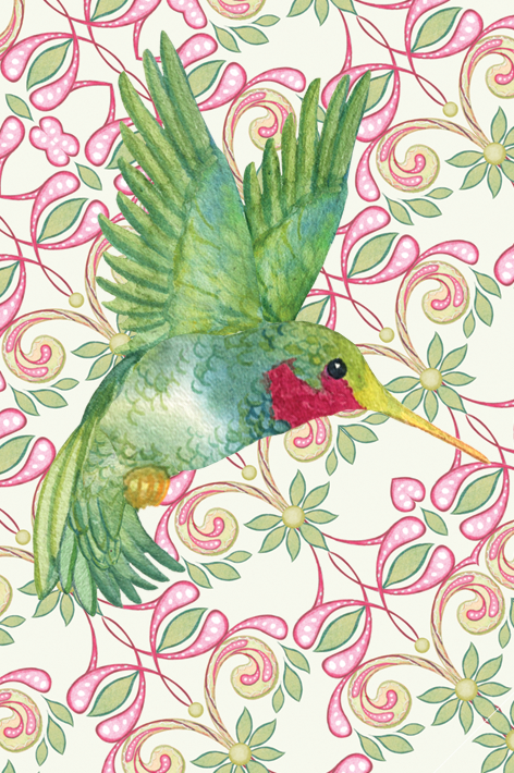 Hummingbird  Garden Smart Cloth