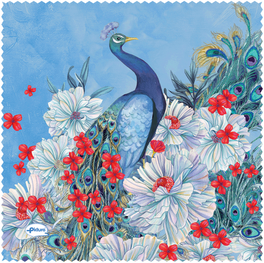Peacock Garden Smart Fabric