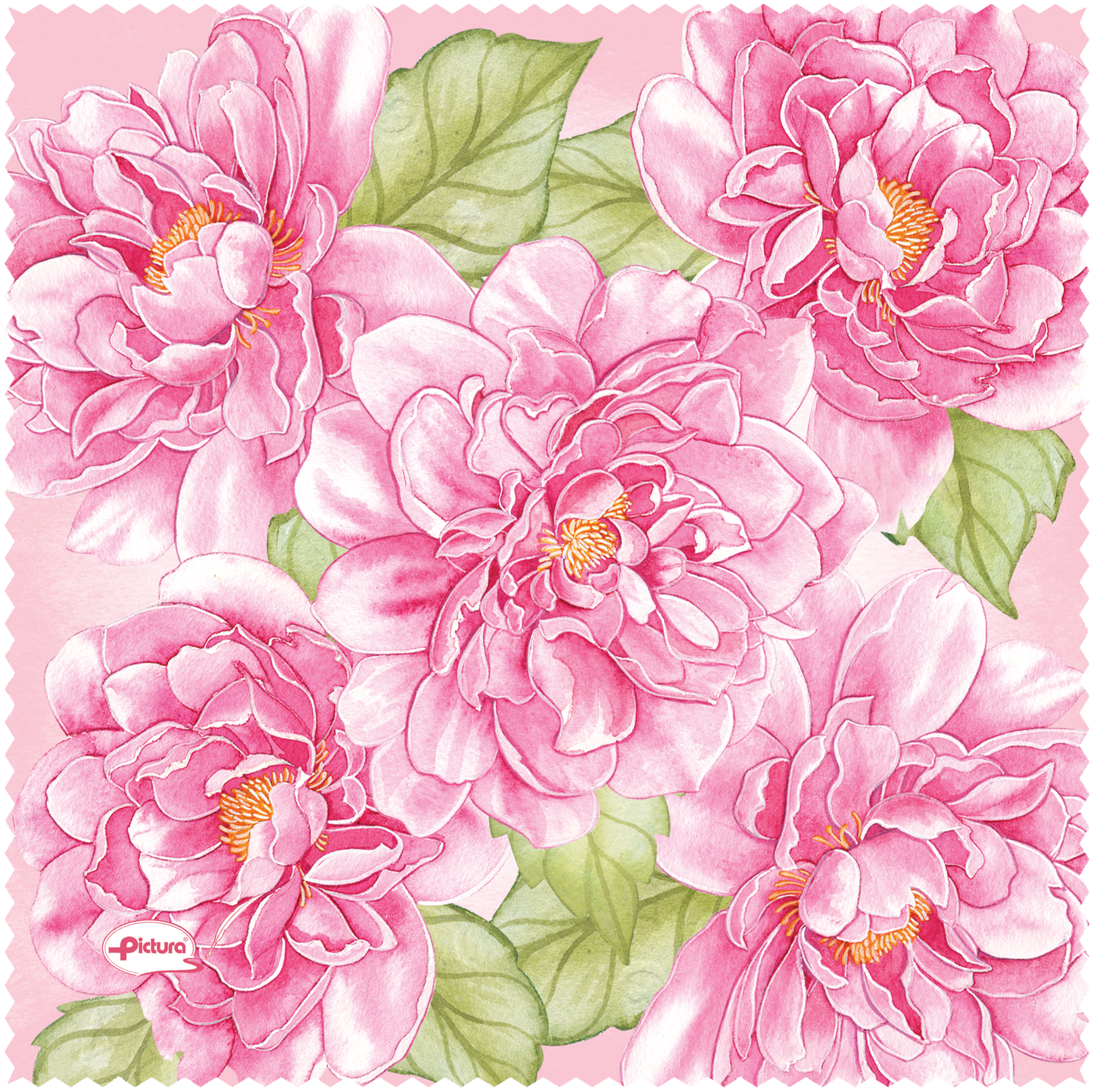 Pink Flowers and Butterflies  Smart Cloth