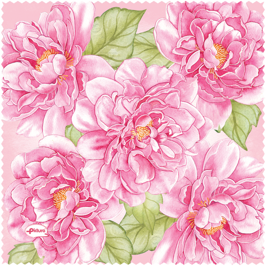 Pink Flowers and Butterflies  Smart Cloth