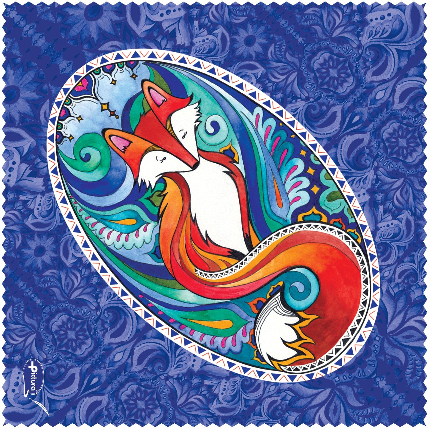 Microfiber Fox Cleaning Cloth